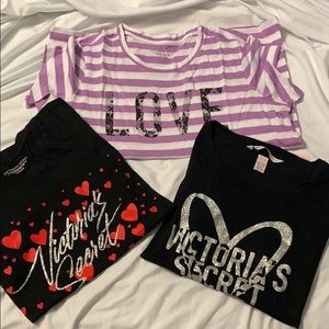 Victoria’s Secret tshirt bundle